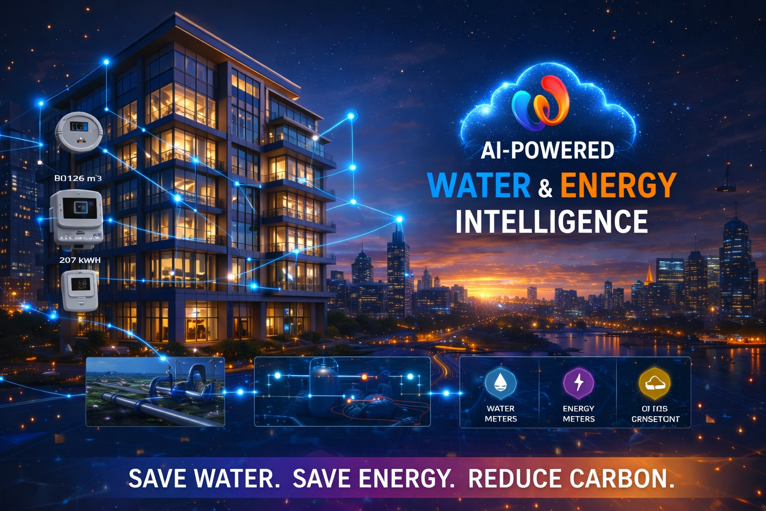 SmartWTI AI-Powered Water & Energy Intelligence — Save Water, Save Energy, Reduce Carbon